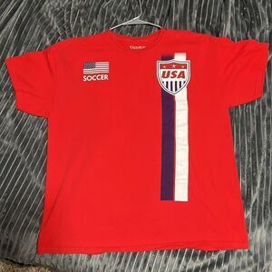 🔥⚽️ USA SOCCER World Cup Tee - Mens XL - Perfect Condition- Stitches Brand 🔥⚽️